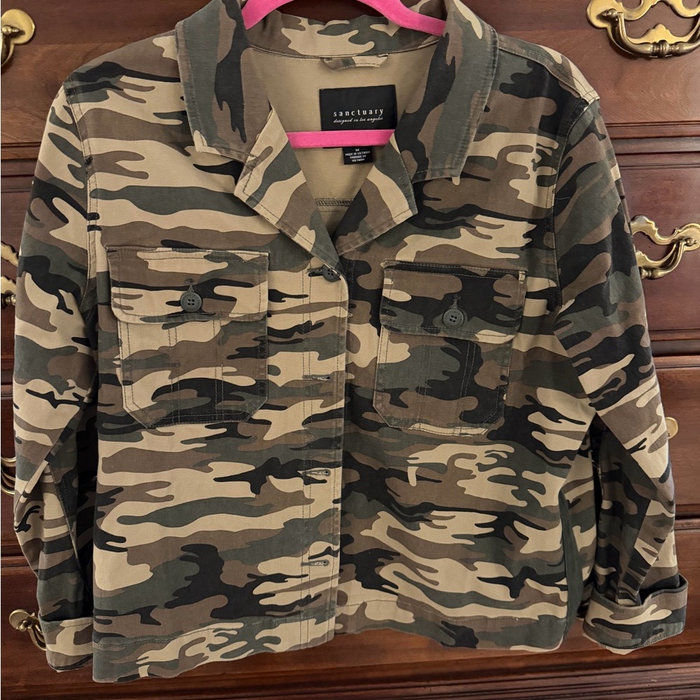 Sanctuary Women's Camo Jacket